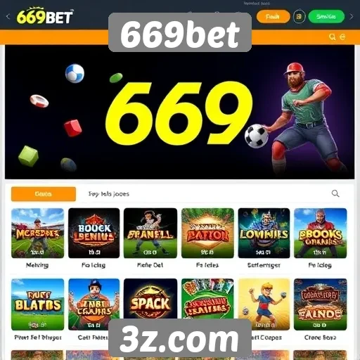 669bet oferece ampla seleção de jogos online