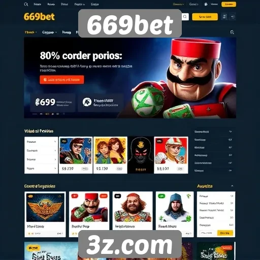 Design renovado do site 669bet melhora experiência do usuário